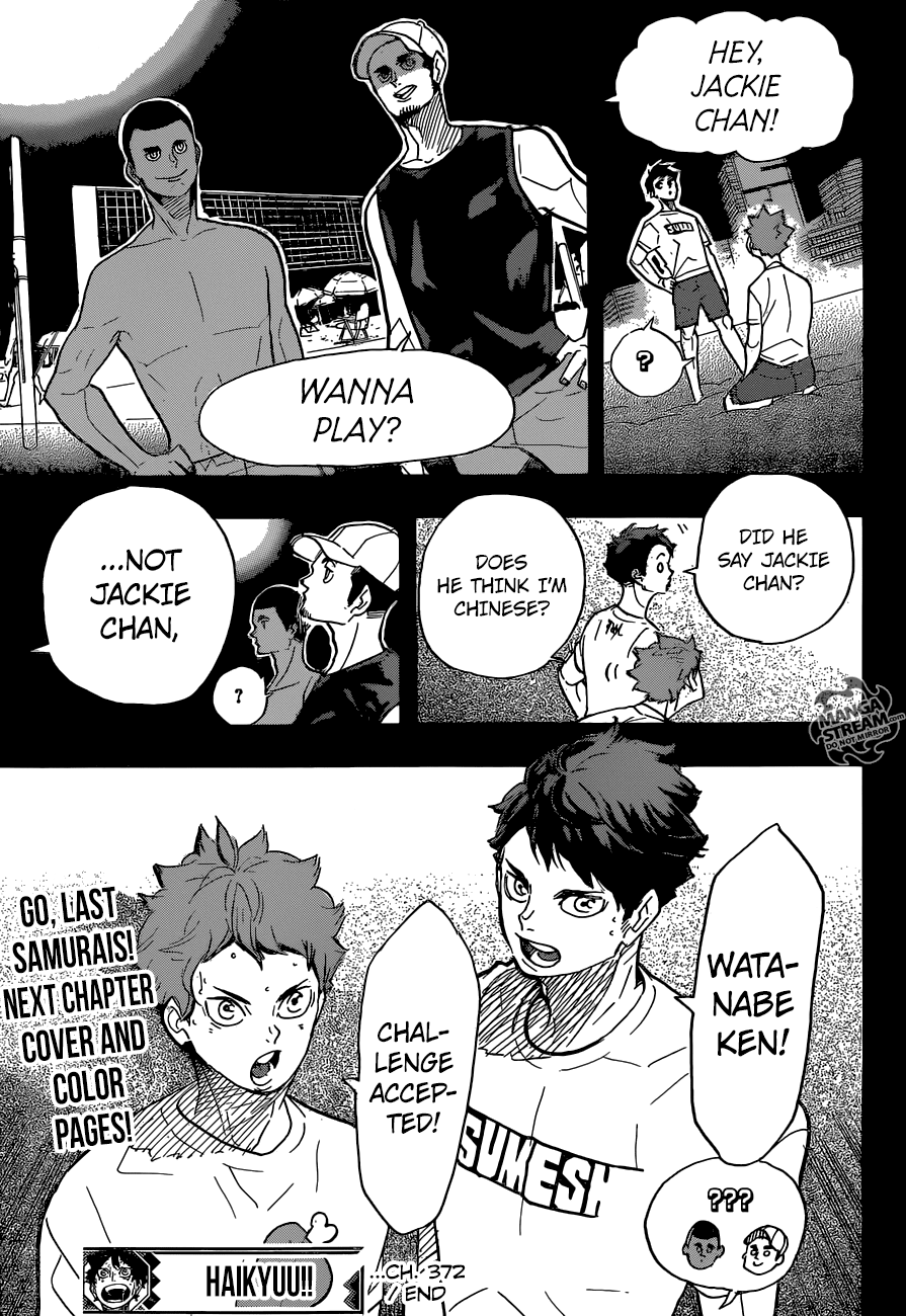 Haikyuu!!, Chapter 372 image 19